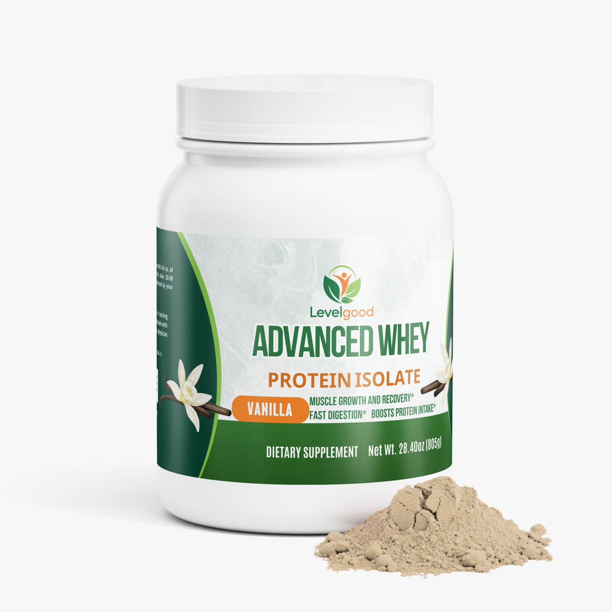 Advanced 100% Whey Protein Isolate (Vanilla)