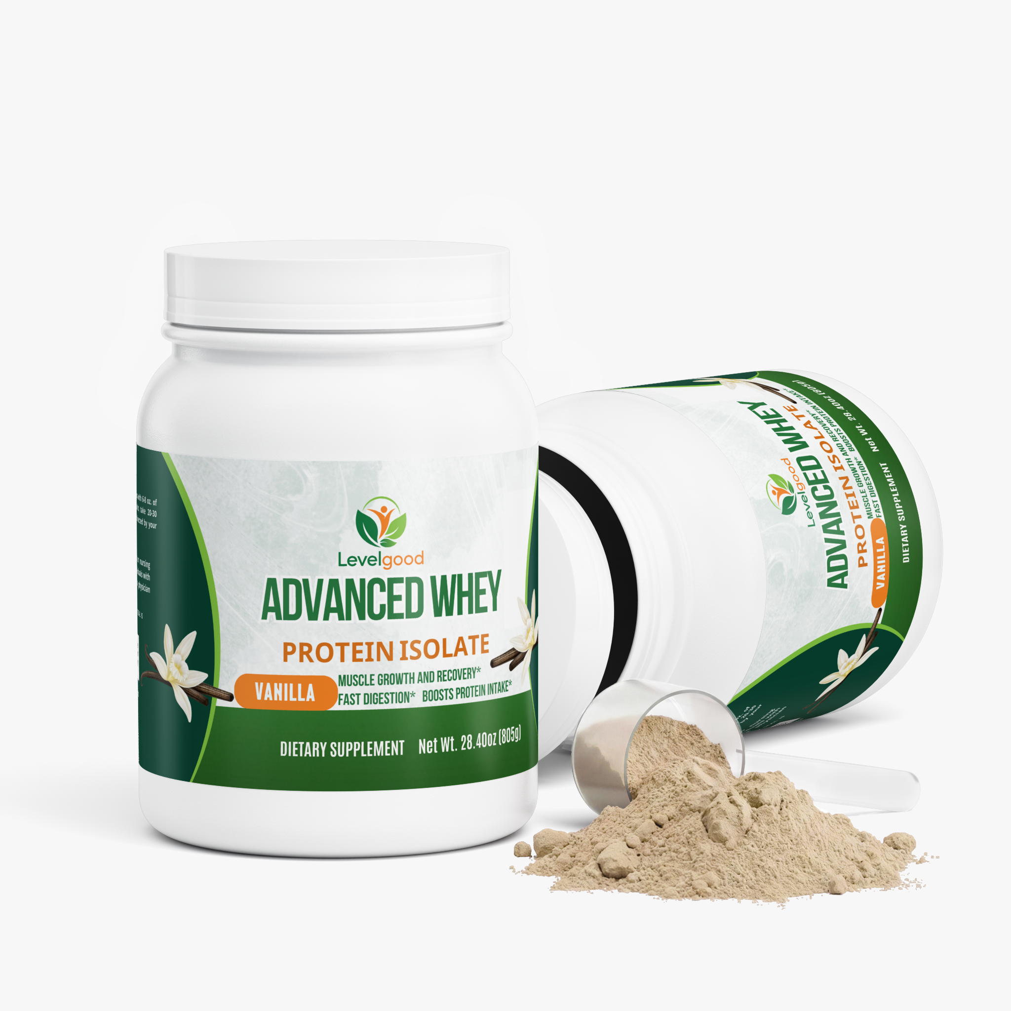 Advanced 100% Whey Protein Isolate (Vanilla)